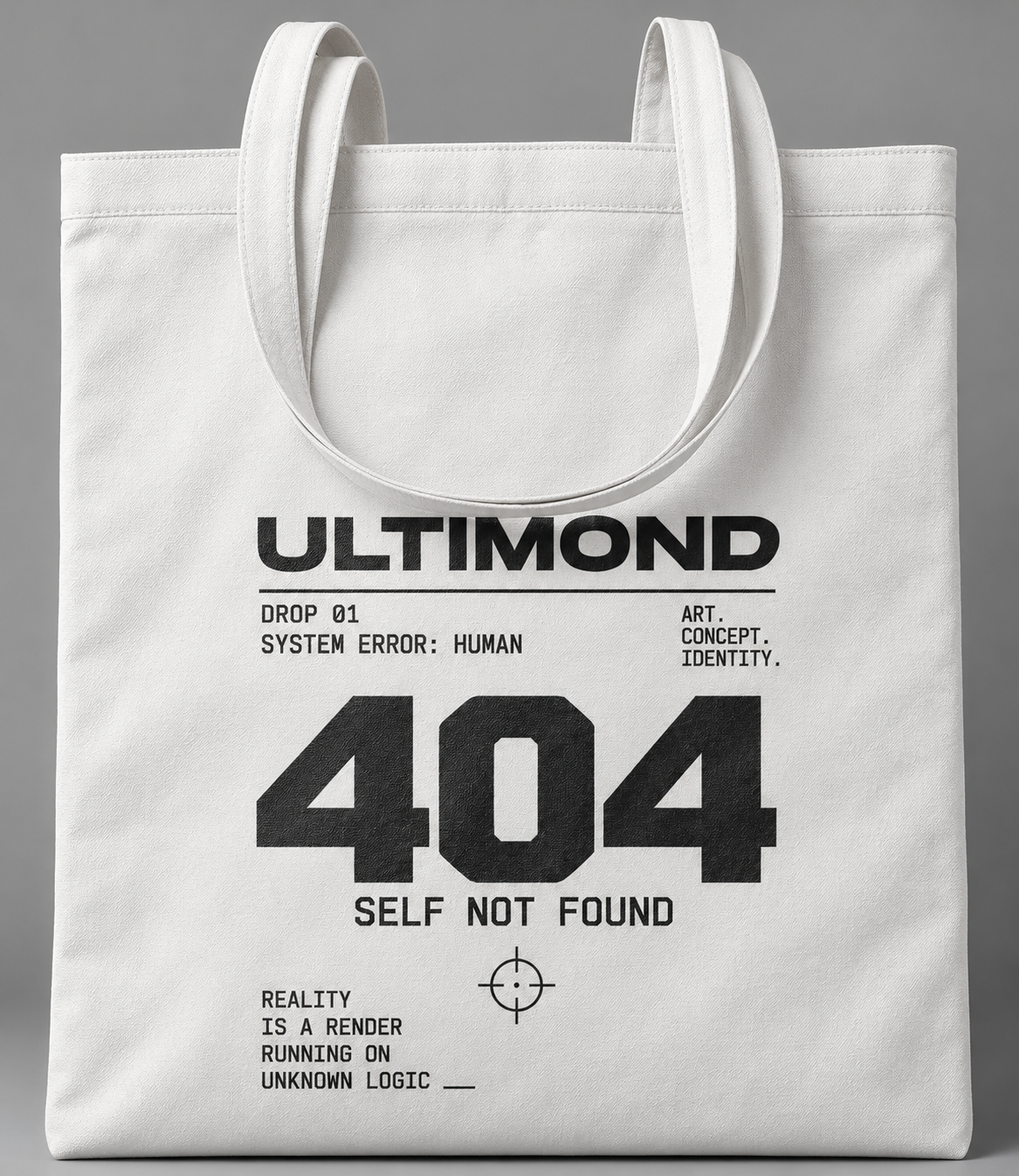 404 human error / tote bag