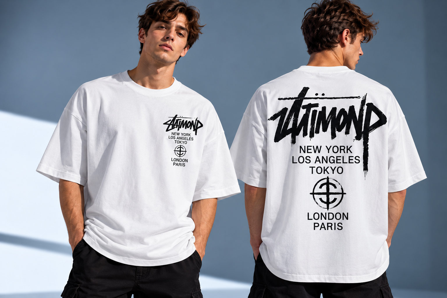 ultimond / global signal — oversized t shirt